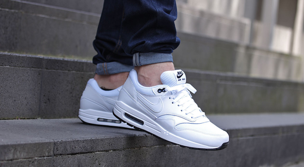 all white air max ones