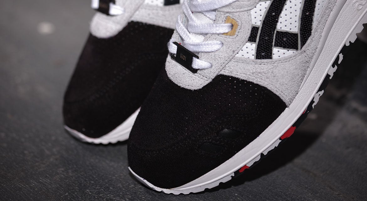 afew asics koi black afew asics koi black
