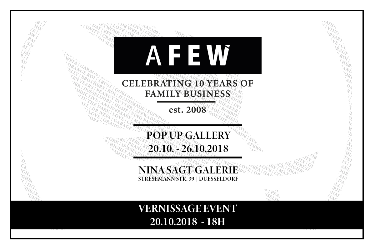 Afew 10th Anniversary Gallery