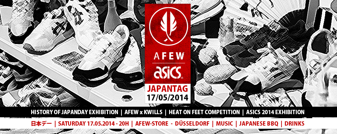 Afew x Asics Japantag 2014